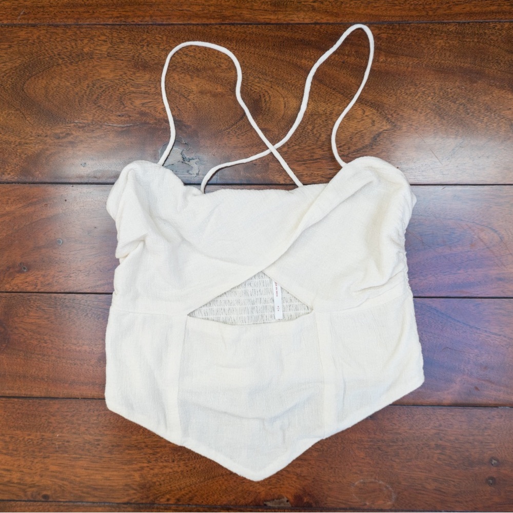 Free People Ultra Toy Machine Top, White, Small